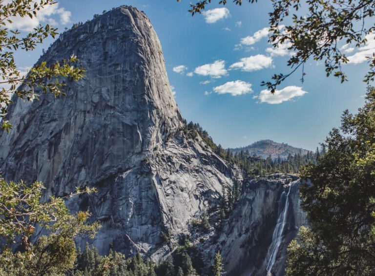 Liberty Cap and Nevada Falls