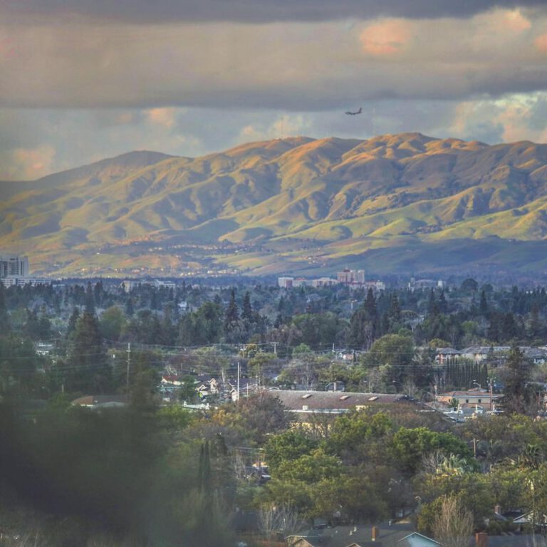 San Jose after a Spring rain