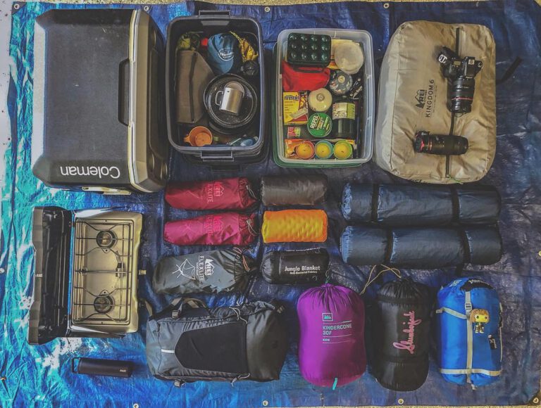 Equipment for Camp Dad