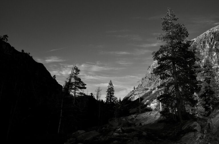 Pine Valley at Sunset