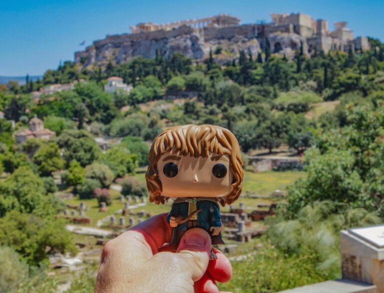 In which Pip comments that the Acropolis would…
